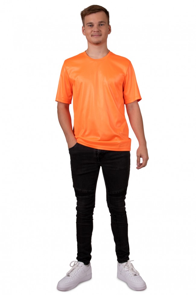 verkoop - attributen - Kledij TE KOOP - T-shirt fluo oranje
